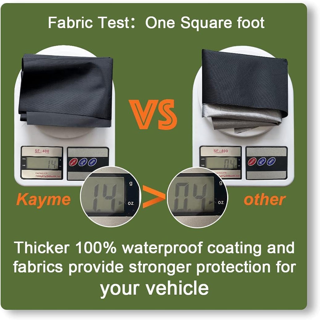 ATV Cover Waterproof Heavy Duty All Weather, Quad 4 Wheeler Cover Sun Rain Snow Protection, Fits for Honda, Yamaha
