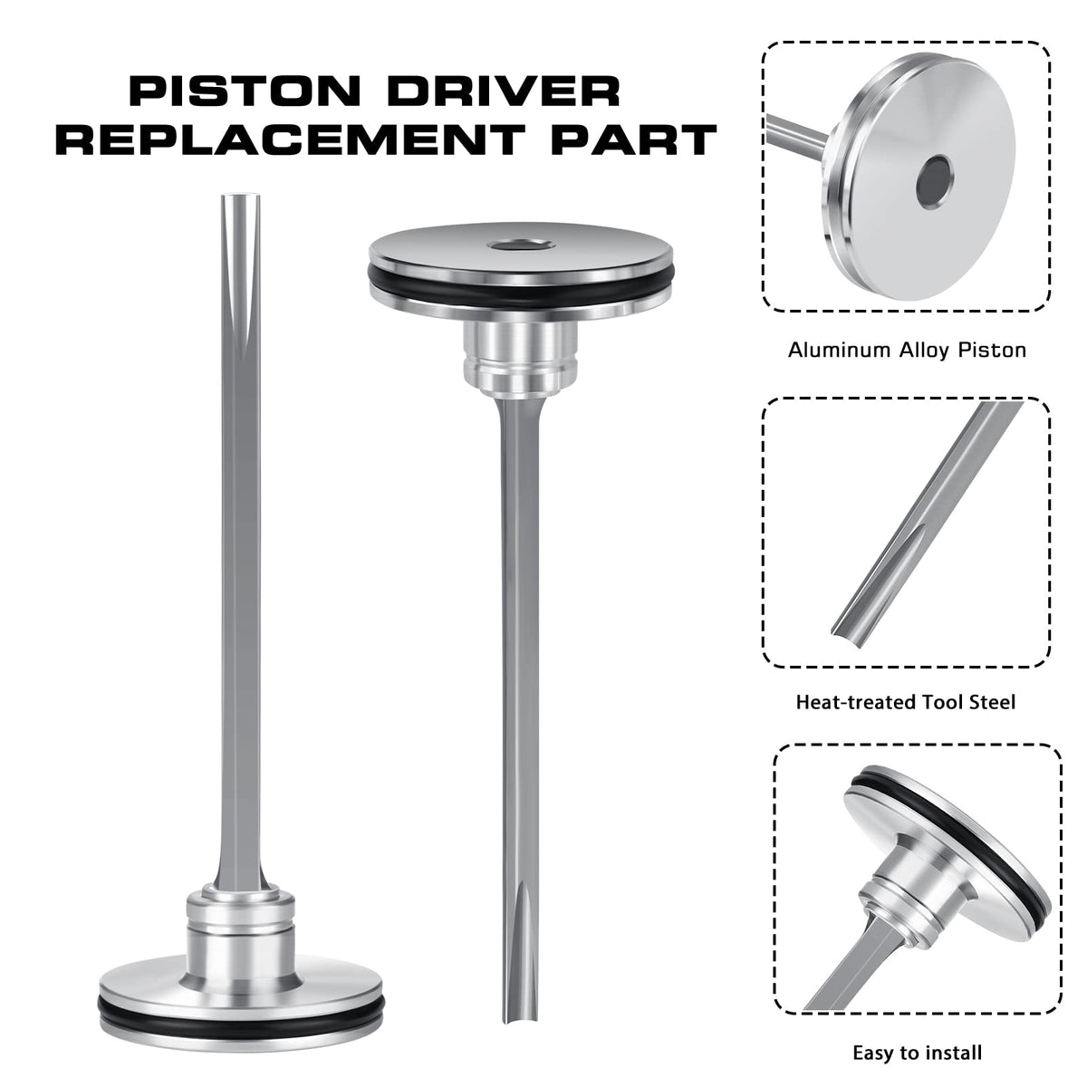 877-323 Piston Driver Replacement Part for Hitachi Air Nailer - 5 Pack