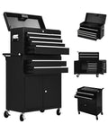 8 Drawers Rolling Tool Chest, Tool Storage Removable Tool Box Combo