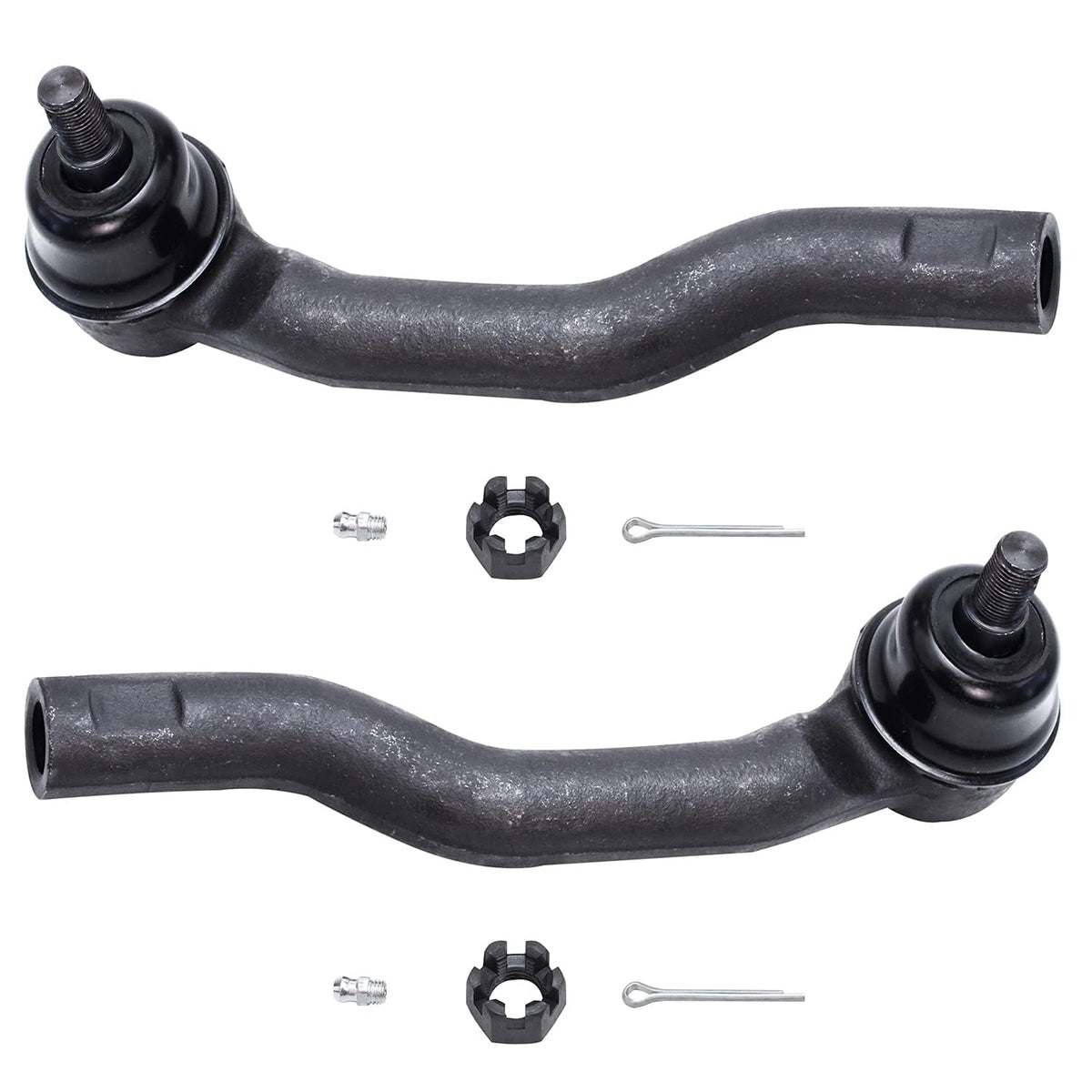 Detroit Axle - 6pc Front Tie Rods Kit for 2007-2014 Ford Edge