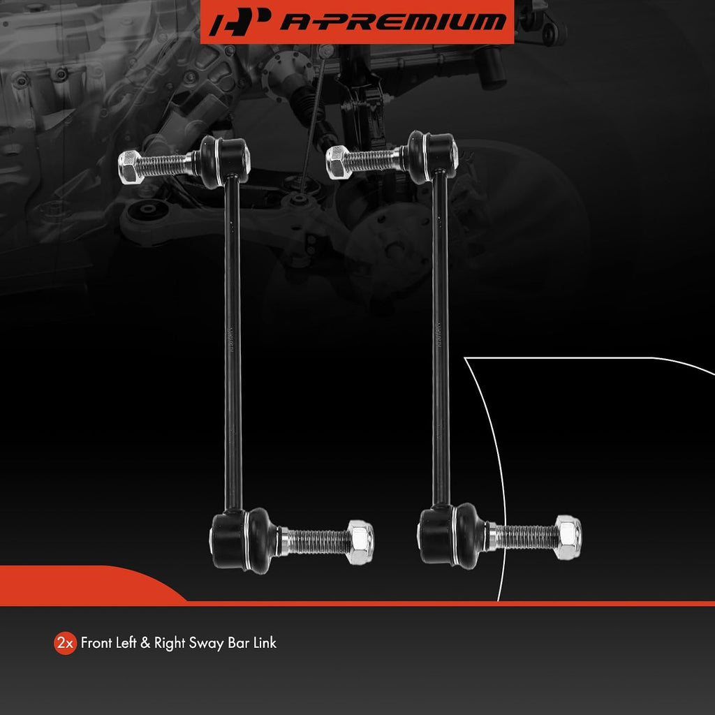 A-Premium Front Sway Bar Link Stabilizer Bar Link, Compatible with Dodge