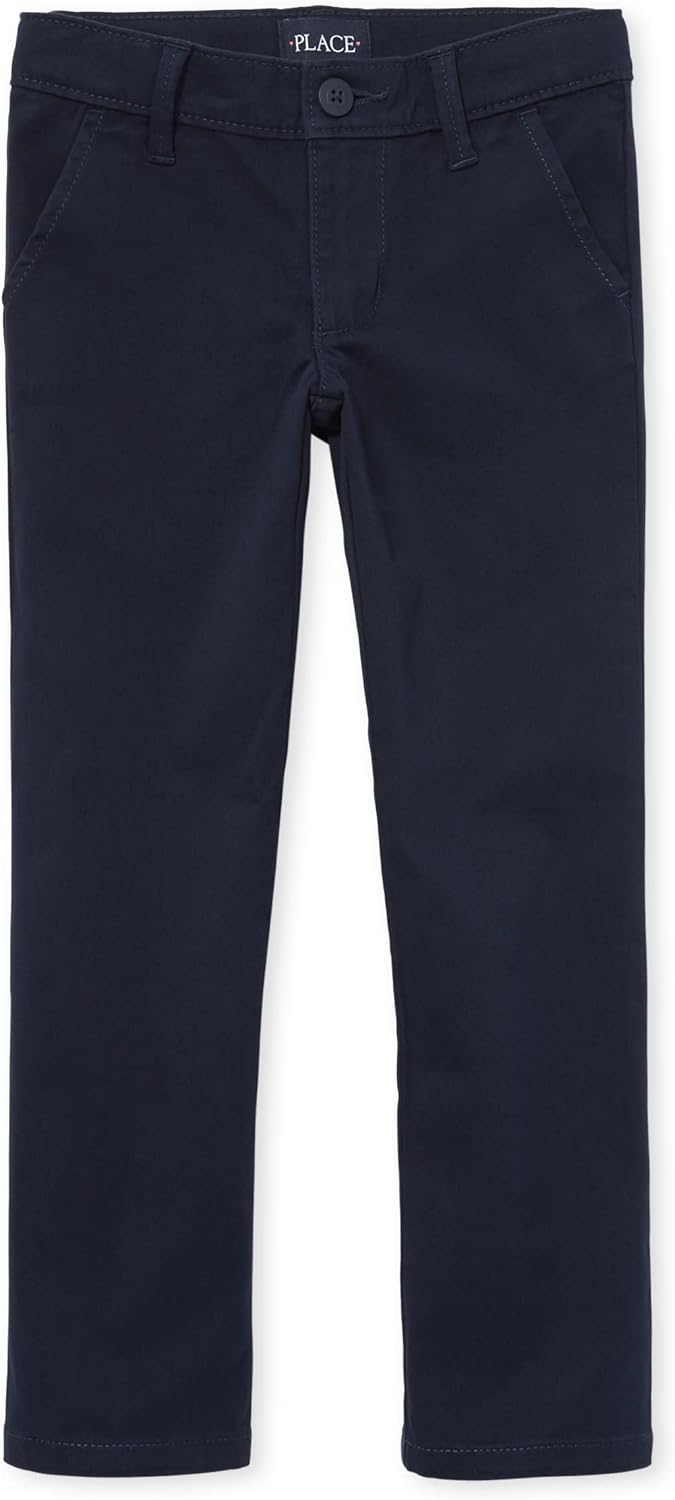 Girls Skinny Chino Pants,Tidal Single,10S
