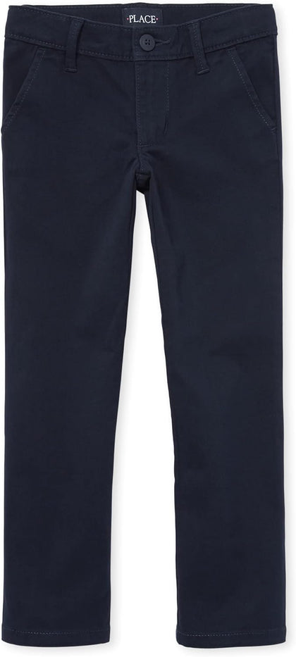 Girls Skinny Chino Pants,Tidal Single,12S
