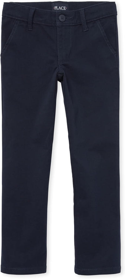 Girls Skinny Chino Pants,Tidal Single,12