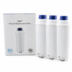 NRP Coconut Charcoal Water Filter for DeLonghi Automatic Coffeemaker 3-pack