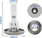 212-1549 Spa Hot Tub Jet Replacement 2" Cluster Storm Jets (5 Pack)