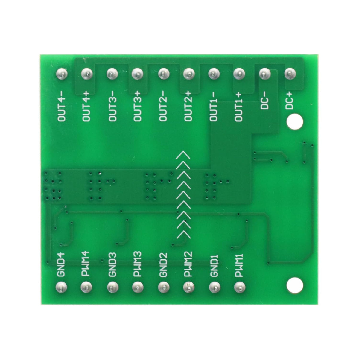 2 Pcs MOS FET F5305S 4 Channels Pulse Trigger Switch Controller PWM Input Steady for Motor LED 4 Way