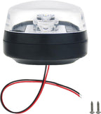 Anchor Lights,Boat Tower Light,Bimini Top LED Waketower All-Round 360 Degree White, USCG Certified 2NM,10-30Volt