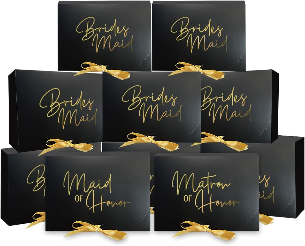 Gift 10 Pack Bridesmaid Boxes Bridesmaid Proposal Boxes,Will You Be My Bridesmaid Box,Maid of Honor Proposal