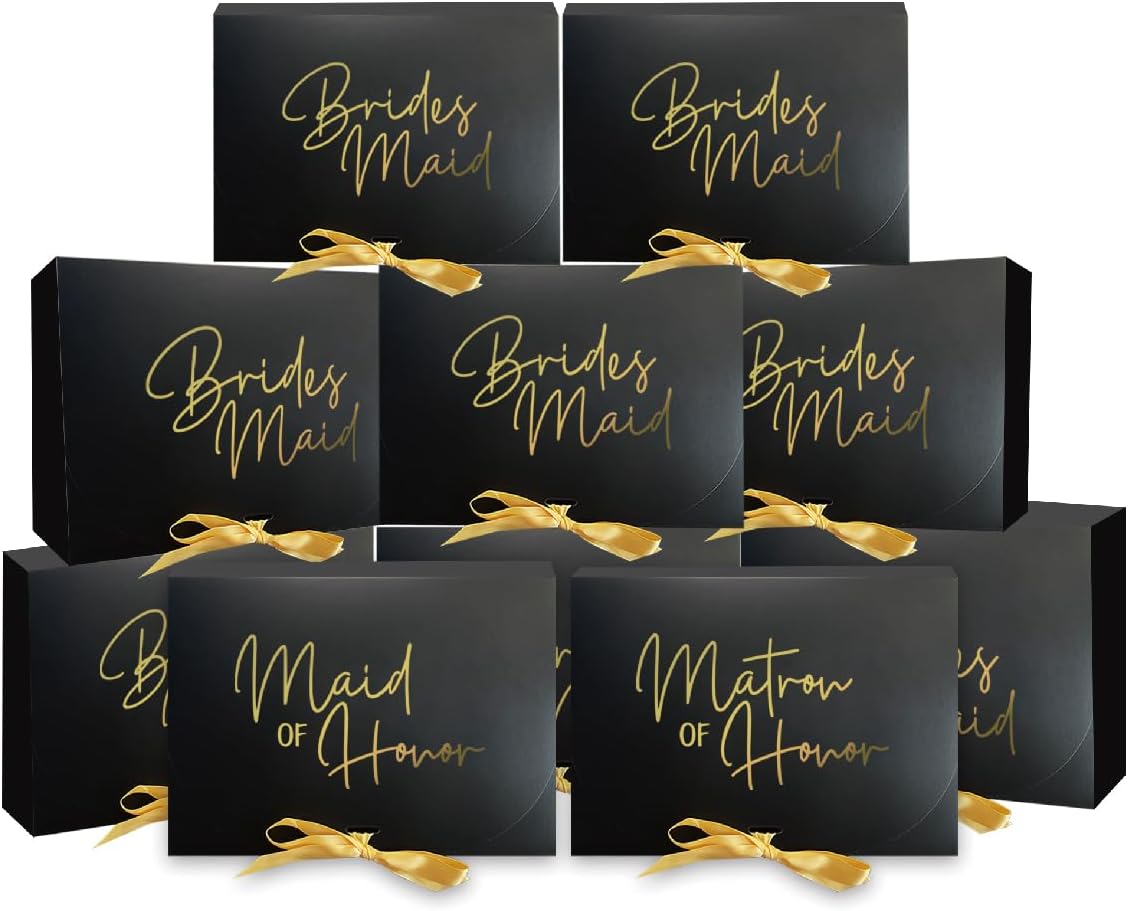 Gift 10 Pack Bridesmaid Boxes Bridesmaid Proposal Boxes,Will You Be My Bridesmaid Box,Maid of Honor Proposal