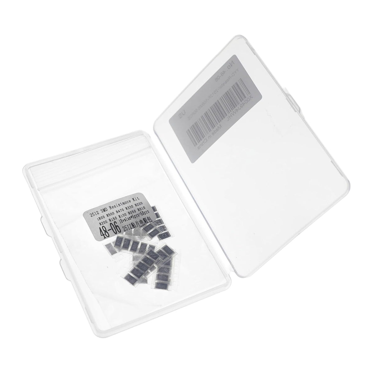 2512 SMD Resistor Kit 10 Values 50 Pcs 1% Chip Resistor