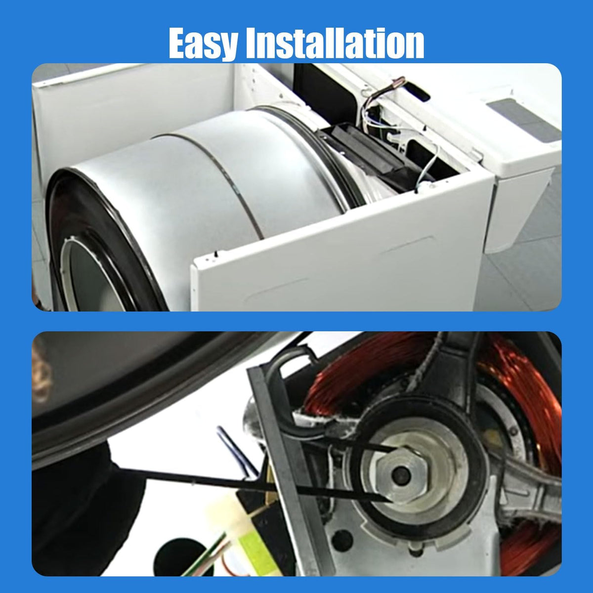 Dryer Drum Belt Dryer Drive Belt Replacement Fit for Maytag Dryers PYE4557AYW PYE2300AYW PYET344AYW PYET244AYW PYET444AYW MED4500MW0 MED5600TQ0 MED5740TQ0 MED5770TQ0 MED6200KW0 MED6500MBK0 MCE8000AYW