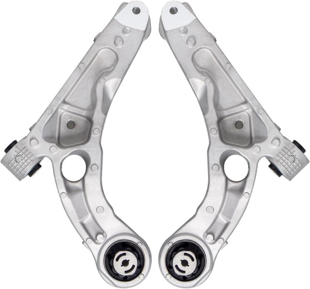 AUQDD 4Pc Suspension Kits Front Lower Control Arm and Ball Joint Compatible With 2014-2018 Je-ep Cherokee (Replace # K643179 K643180 K500287 4668993AA 4668994AA 68224650AA)