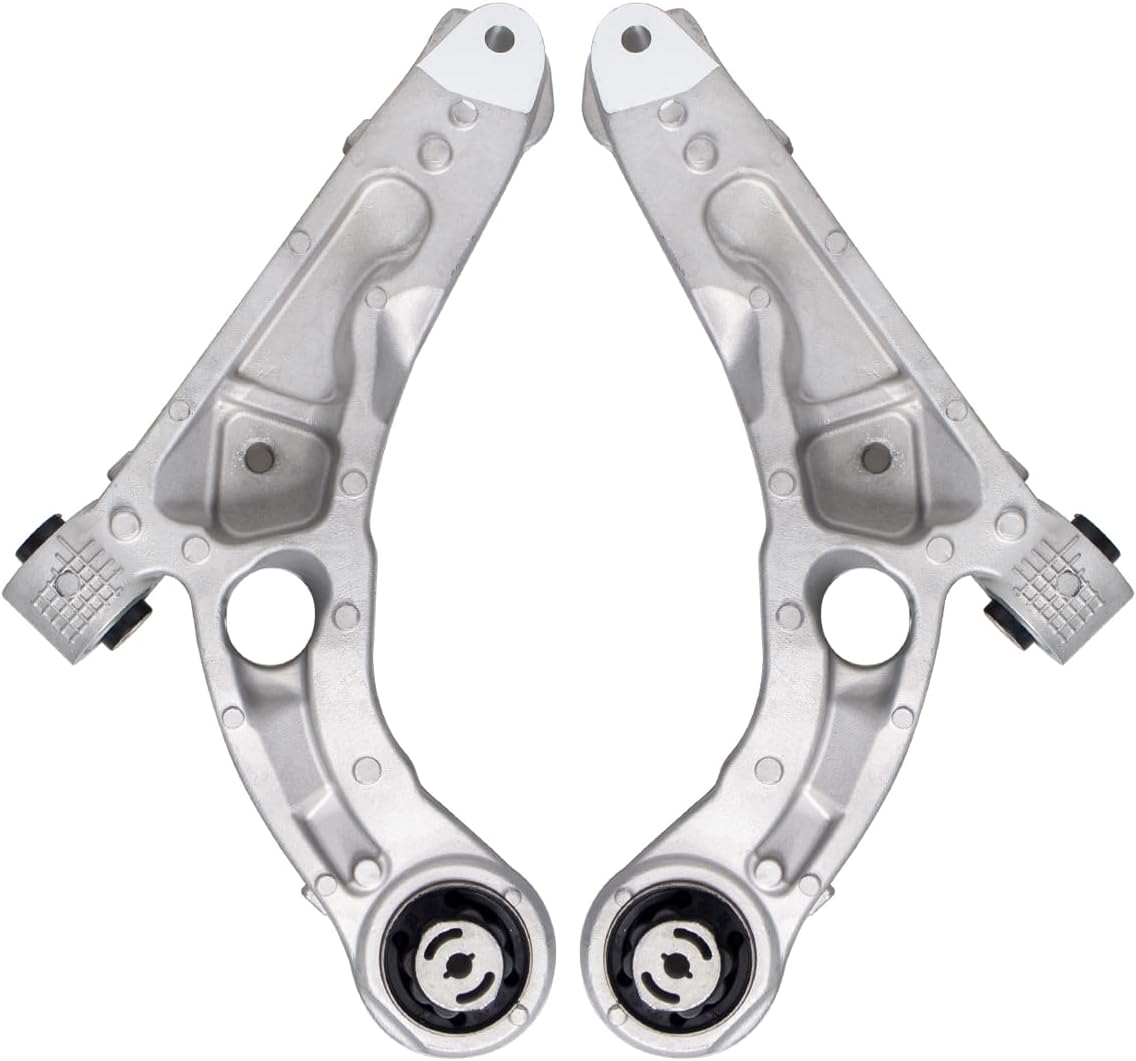 AUQDD 4Pc Suspension Kits Front Lower Control Arm and Ball Joint Compatible With 2014-2018 Je-ep Cherokee (Replace # K643179 K643180 K500287 4668993AA 4668994AA 68224650AA)