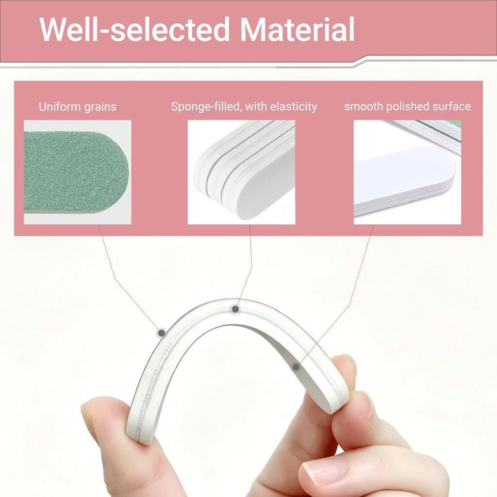10 Sets Disposable Nail Care Set, Basics 5-in-1 Manicure Kit