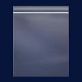 100 Count - 8" x 10" Clear Reclosable Zip Plastic Poly Bags