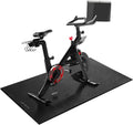 Bike Mat | 6mm Thickness, 30" X 60" Exercise Mats for Treadmill, Rowing Machine, Non-Slip Exercise Equipment Mat for