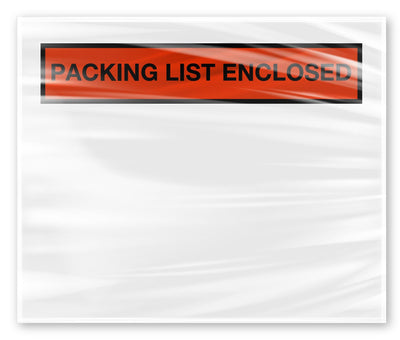 8NET 2000 Counts Packing List Envelopes 4.5’’ x 5.5’’, Clear Self-Adhesive, Packing Slips Invoice Mailing Packing
