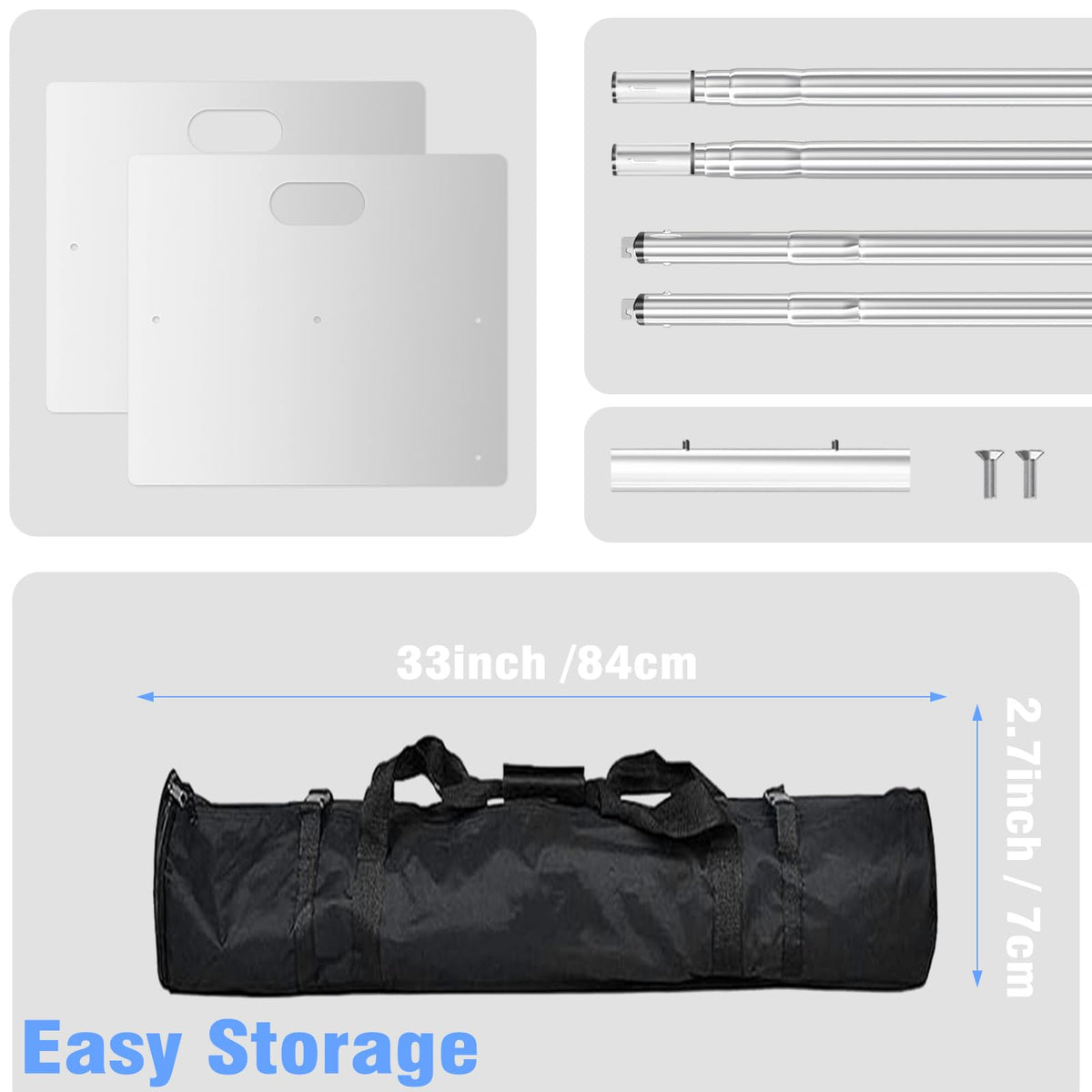 Pipe and Drape Backdrop Stand 10FT x 10FT, Adjustable Backdrop Stand Heavy Duty, Background Stand, Backdrop Stand for
