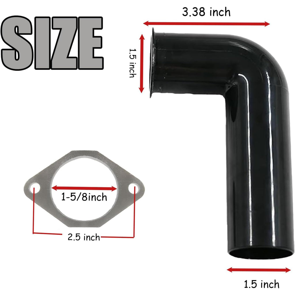 1.5 inch Garbage Disposal Drain Elbow Replacement Kit,Easy DIY Installation