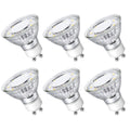 Non-Dimmable GU10 LED Light Bulbs 4W 350LM 5000K Daylight White 6PC