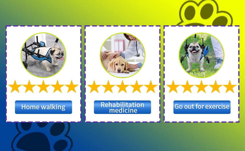 pet Wheelchair for Back Legs,Suitable for Back Legs,Cart Doggy Wheelchair for Disabled Legs Walking Mobility,Cat/Dog