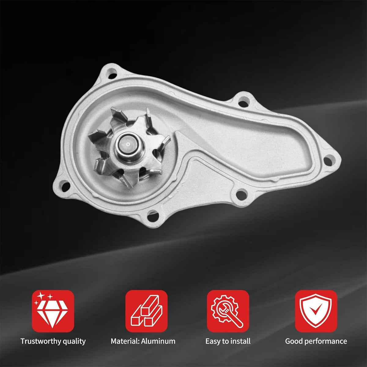 Engine Water Pump for Honda Cr-v 2010-2011, Honda Accord 2008-2012