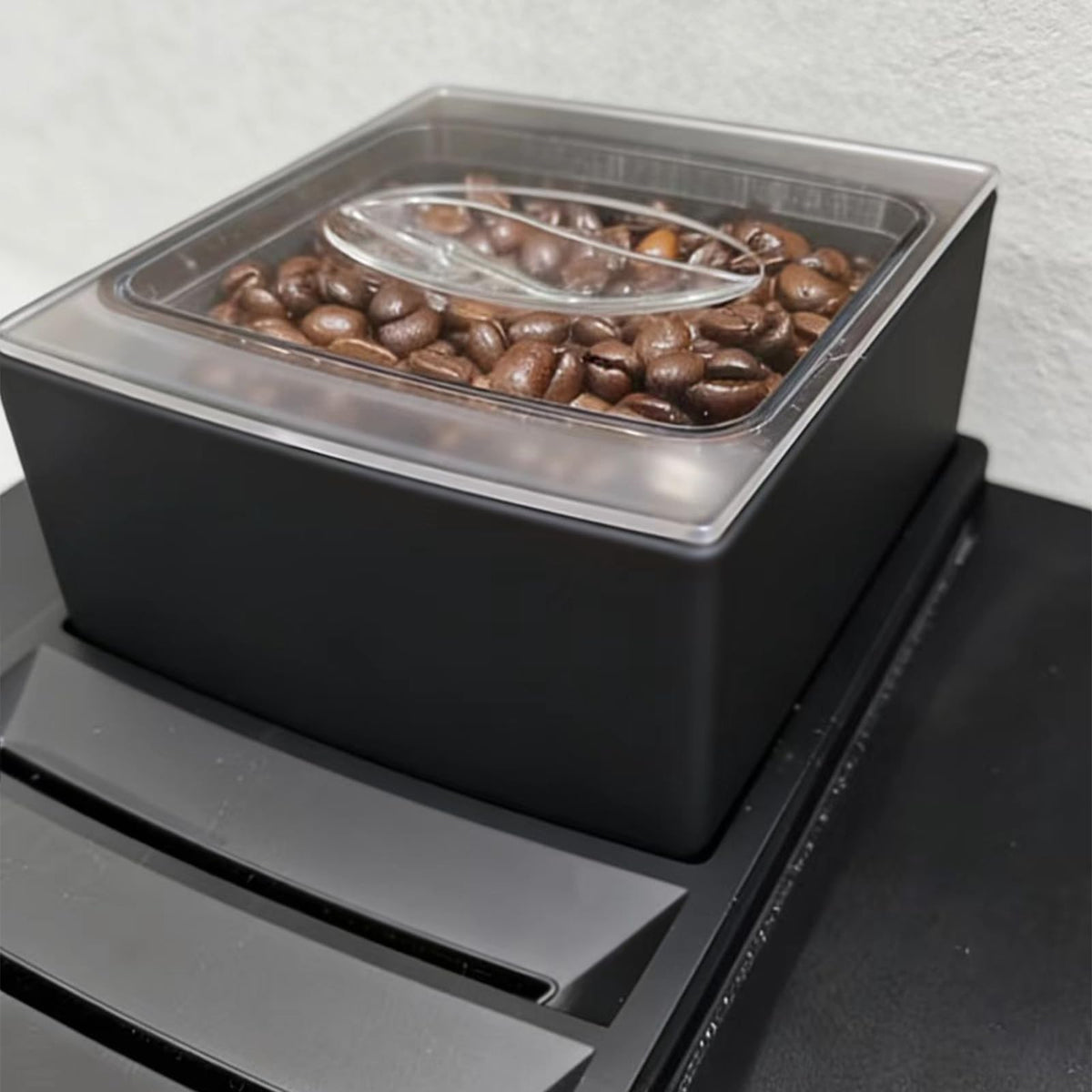 Coffee Bean Hopper Extension for JURA E4/E6/E8 Coffee Machines, Grinder Bean Capacity Expander, Espresso Machine Accessory