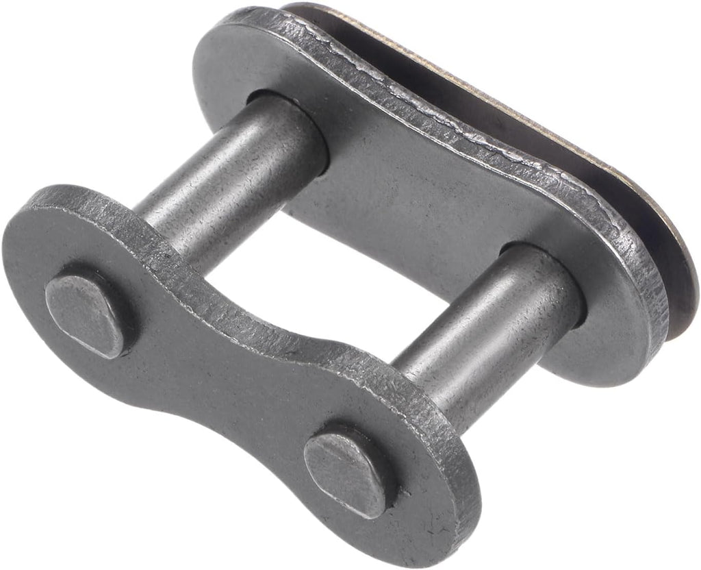 uxcell 6Pcs #80 Chain Master Connector Link Roller, 1" Pitch Carbon Steel, Standard Connecting Split Links for 16A Chain