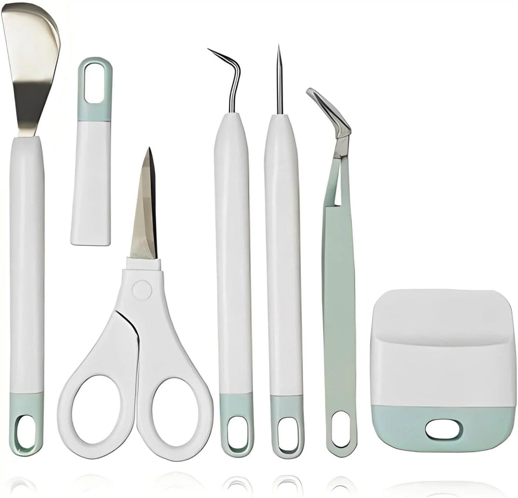 Craft Vinyl Weeding Tools Set, Precision Craft Vinyl Tools Kit, 6pcs Weeding Kits