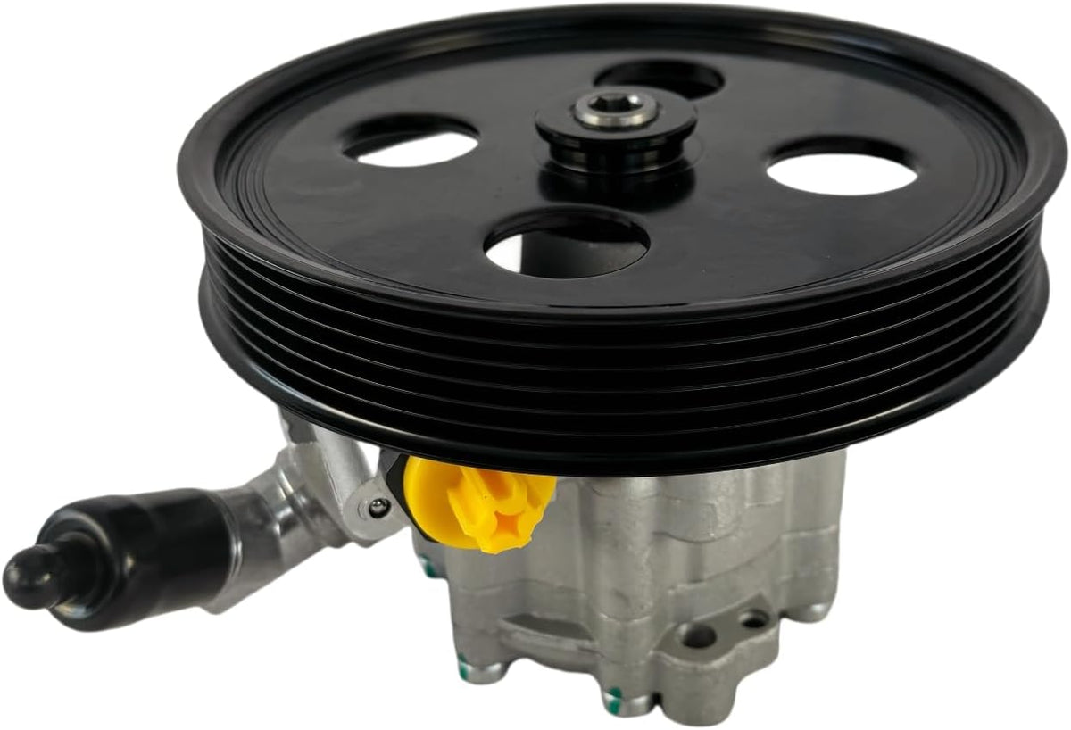 ALADICHE Power Steering Pump With Pulley Fit For 2007-2011 Jeep Wrangler
