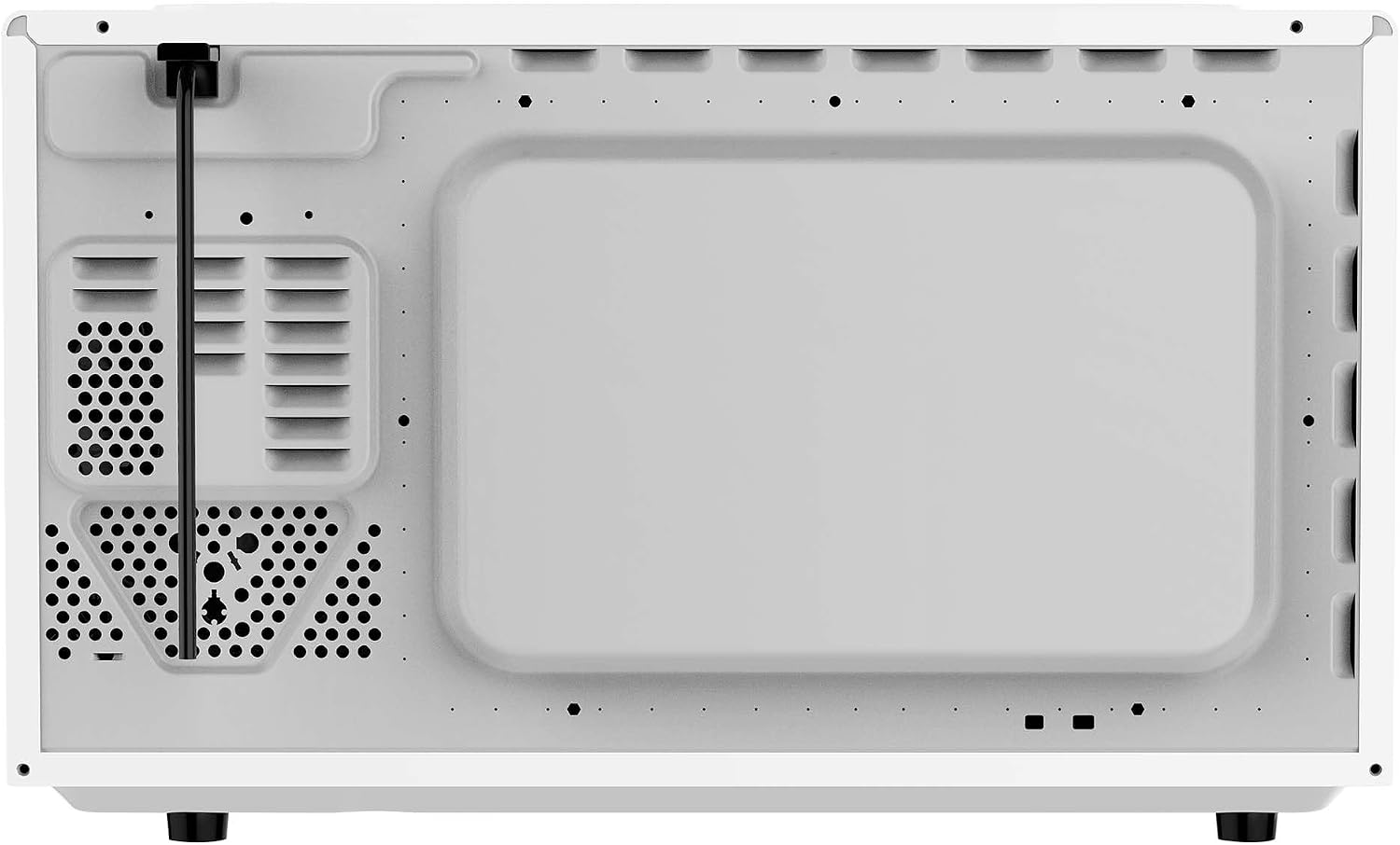 0.9 Cubic Feet Microwave Oven, White