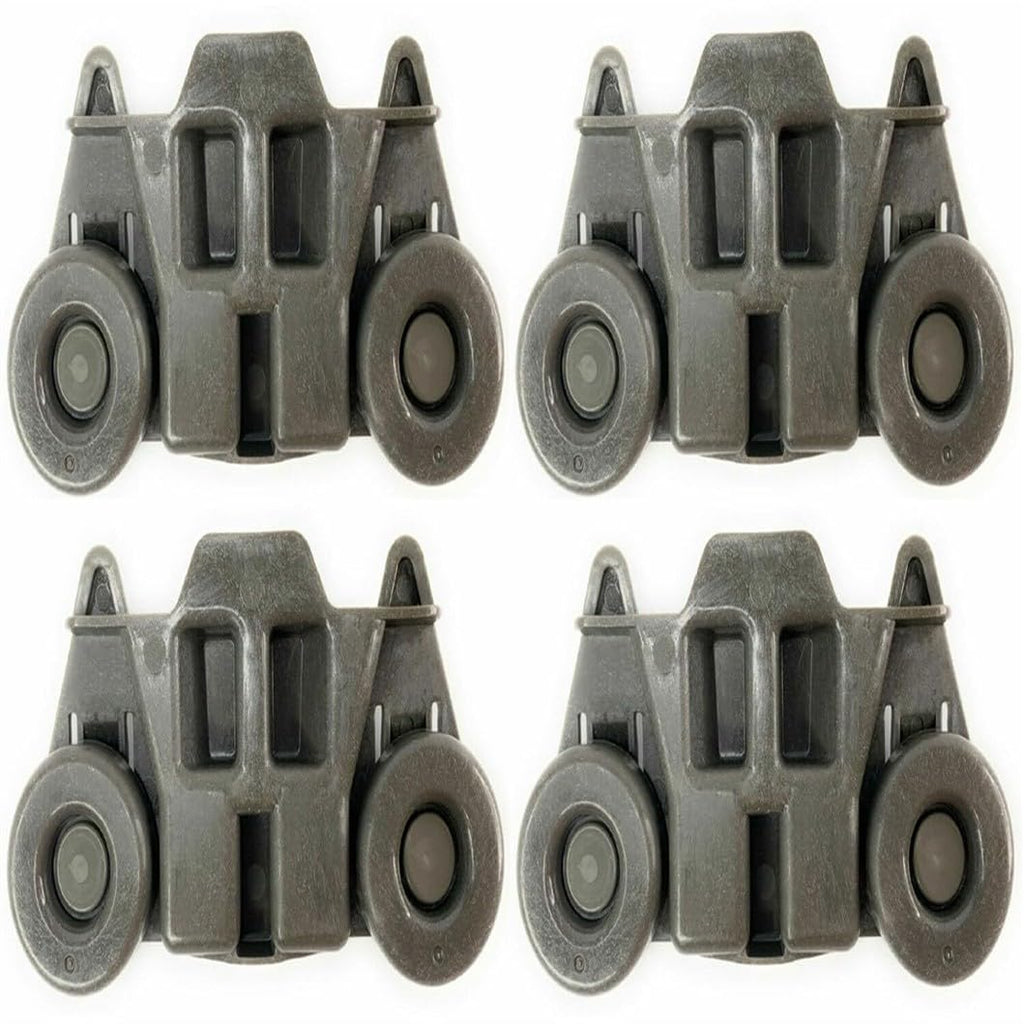 Replacement Parts KDTE554CSS3 for KitchenAid Dishwasher Lower Dishrack Rollers (4 Pack) (045228)