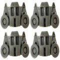 Replacement Parts KDTE554CSS3 for KitchenAid Dishwasher Lower Dishrack Rollers (4 Pack) (045228)
