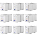 MengTiger 9 Pack Dust Bags for Ecovacs Deebot T30 / T30 Pro / T30 Max Vacuum Cleaner, Automatic Dust Collection with Large Capacity Vacuum Bags Replacement Dust Bags