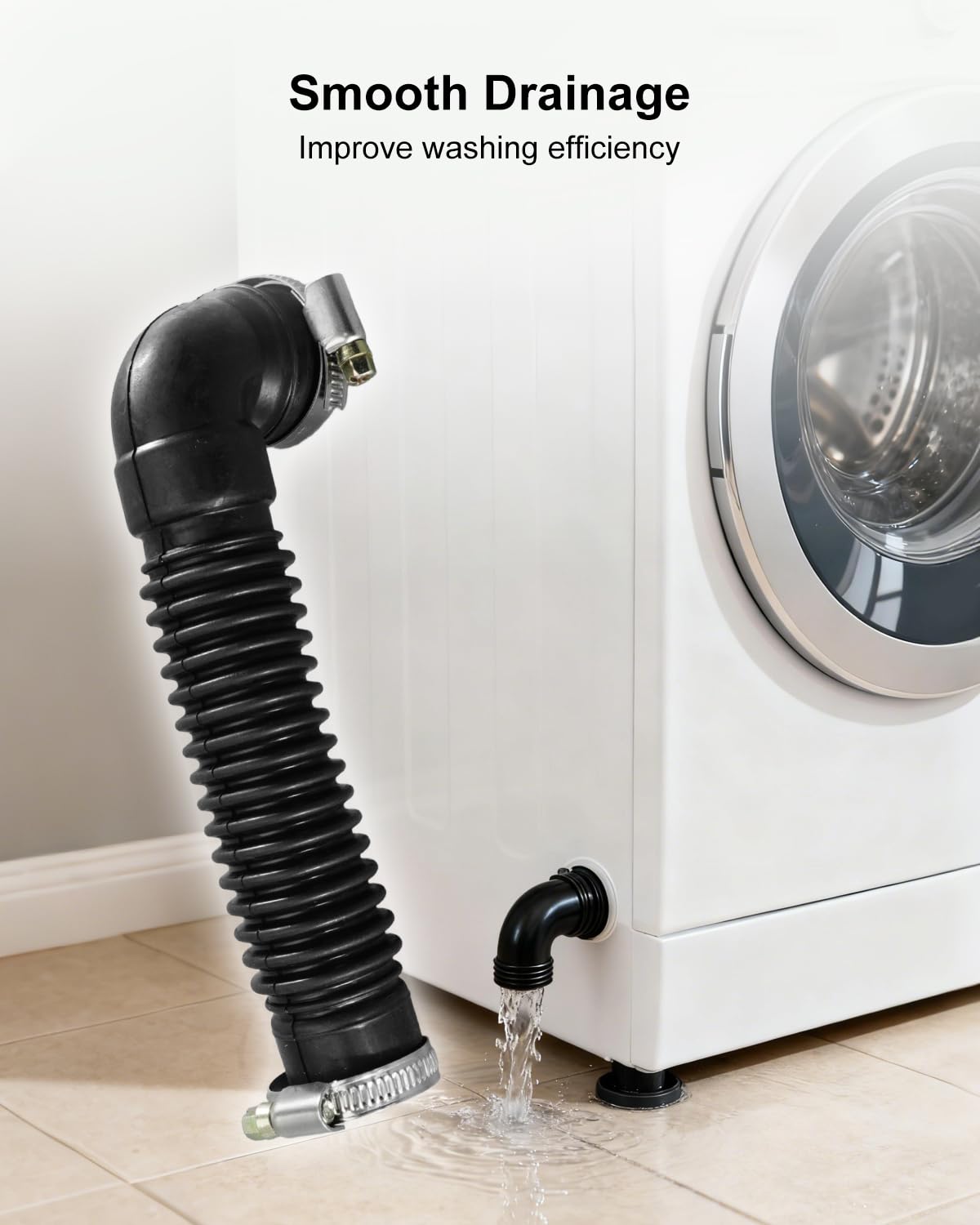 Washer Tub To Pump Hose Fit for Whirlpool Maytag Kenmore