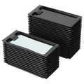 Black Check Holders, 32 Pcs Check Presenters Trays for Restaurants, Plastic Guest Receipt Holder Tray