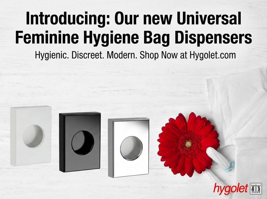 Universal Feminine Disposal Bags for Menstrual Care Products 4 Pack -30ct Refill Box