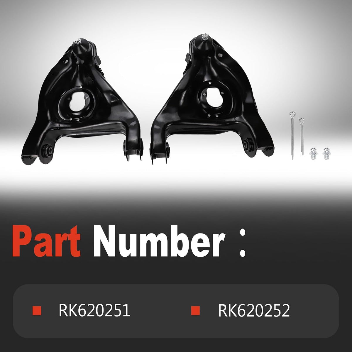Fornt Lower Control Arm Compatible with Chevrolet Chevy Blazer LLV S10