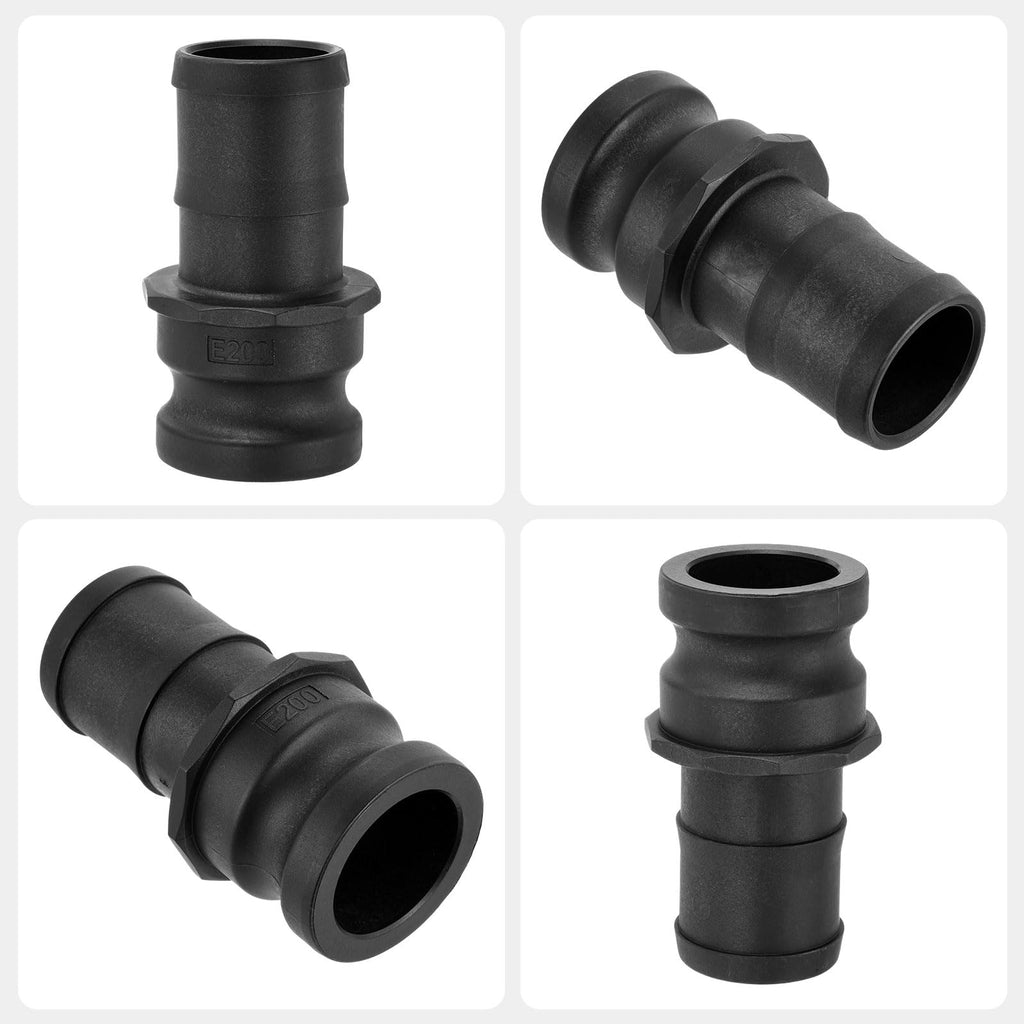 Kozelo Type E 2" x 2" Cam Lock Hose Fitting W/ 2.76" Hose Shank Camlock