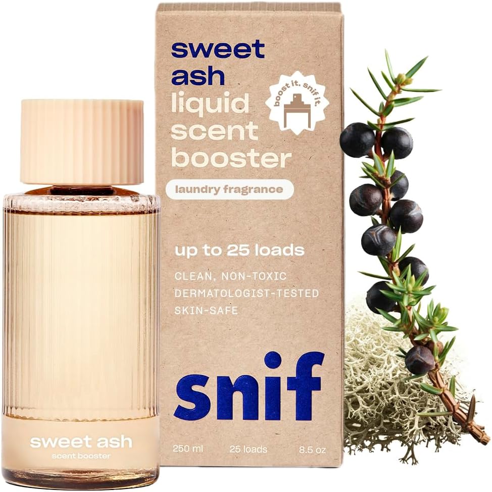 Sweet Ash Liquid Laundry Scent Booster, 8.5 oz Bottle