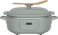4 Quart Claypot Slow Cooker, 8-in-1 Multi Cooker with Flexible Programming, Removable Crock, Nonstick, Oven Safe Pot
