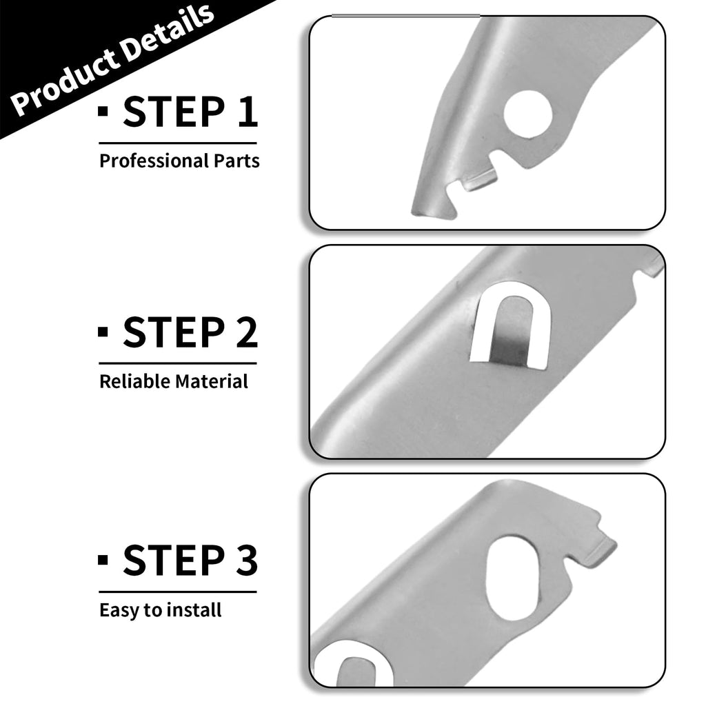 GMAPATS 2Pcs Front Bumper Bracket for BMW 3 Series E90 E91 2006-2012