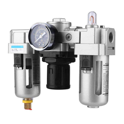 Pneumatic Lubricator, AC3000-03 SMC Air Compressor Filter Water Trap Separator Air Filter Regulator 1 (mpa) Caliber 3/8 (mm)