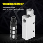 Aluminum Alloy Compact Vacuum Generator, High Rate