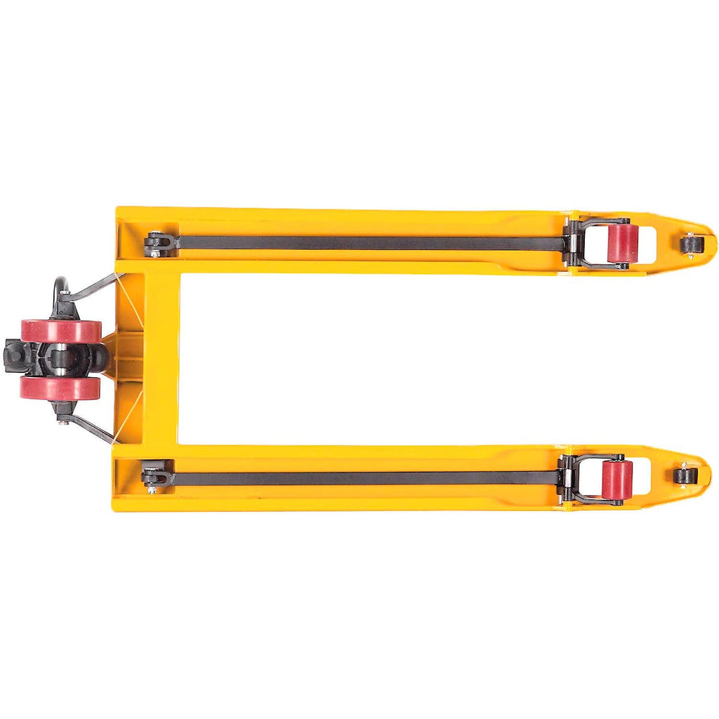 Industrial Duty Pallet Jack with 27" W x 48" L Forks | 5500 lb. Capacity, General Purpose Manual Pallet Truck for