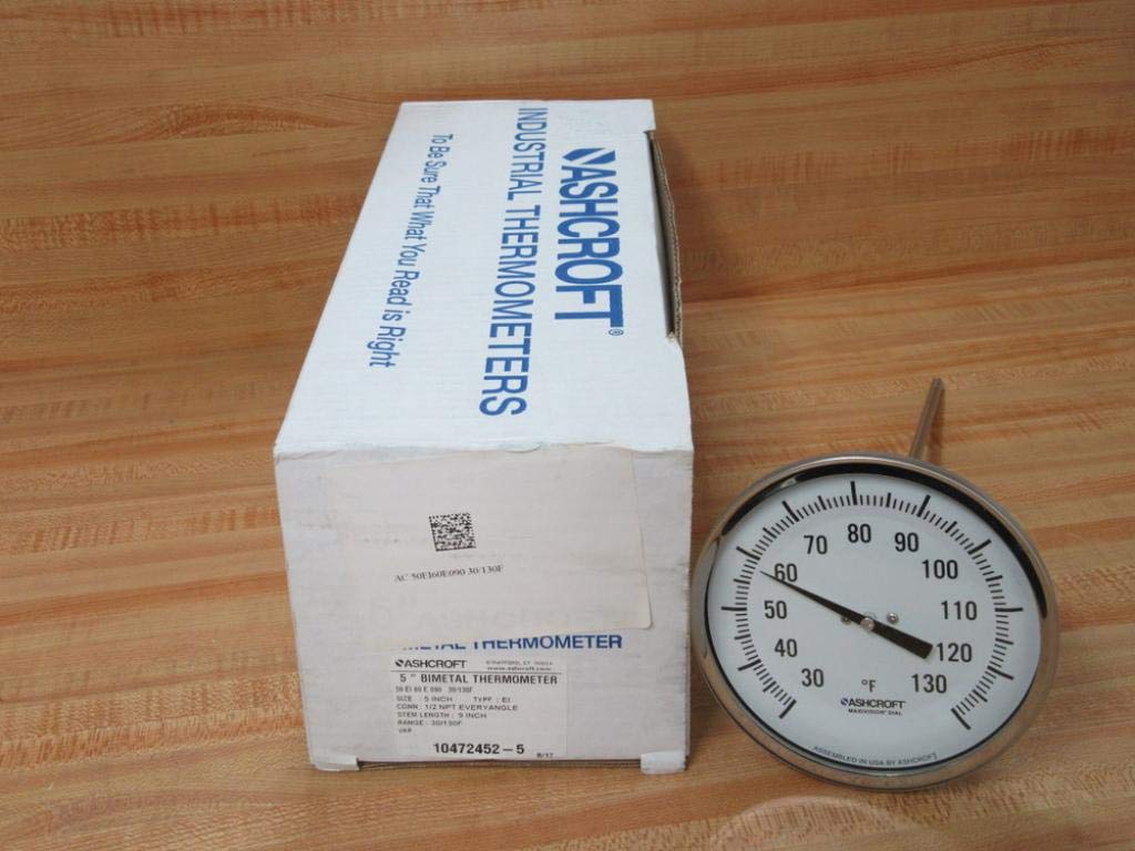 Ashcroft 50 EI 60 E 090 30/130F Thermometer 50 EI60E09030130F