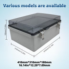 MAKERELE Extra Large Outdoor Electrical Enclosure Boxes Waterproof