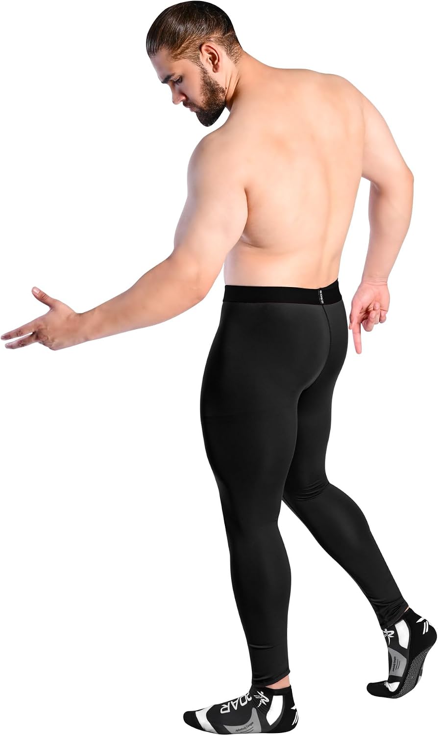 Compression Pants Men MMA Leggings No-Gi Grappling Spats BJJ Pants Compression Tights Jiu Jitsu Spats