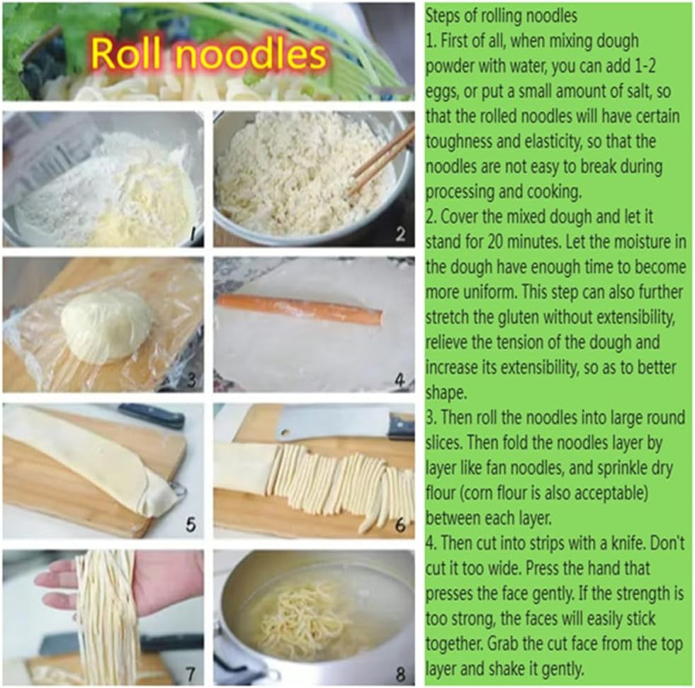 Extra Long Pasta Rolling Pin, 35.03×1.38inch/89×3.5cm